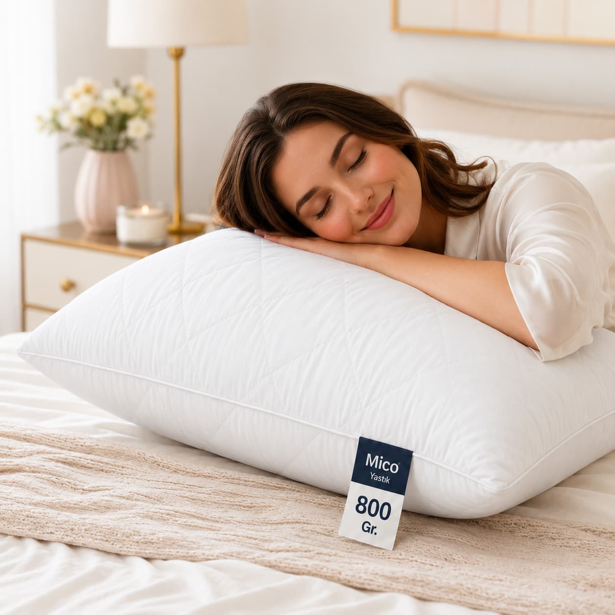 Slikon Yastık, 800 Gr.